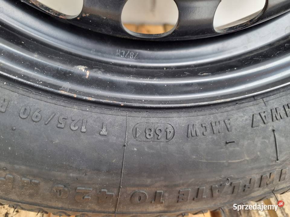 KOŁO DOJAZDOWE BMW E46 dojazdówka 12590 R15 Motoryzacja Chełm