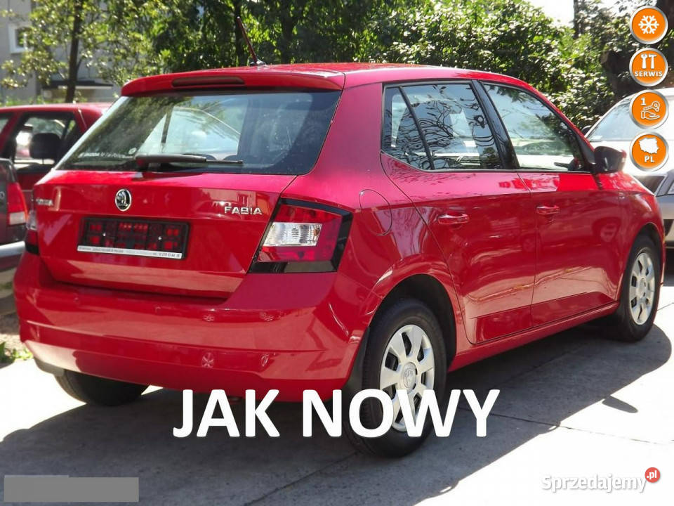 Škoda Fabia Jak Nowa30tys.km KLIMATYZACJAkrajowyBezwypadkowy III (2014-)