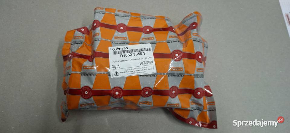 Filtr hydrauliczny Kubota D105288509 Silnik i osprzęt Łaziska Górne sprzedam