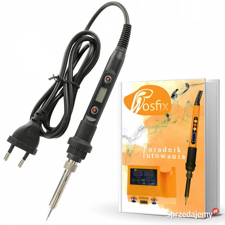 Lutownica Precyzyjna 80W Regulacja 180500C ESD Ludźmierz