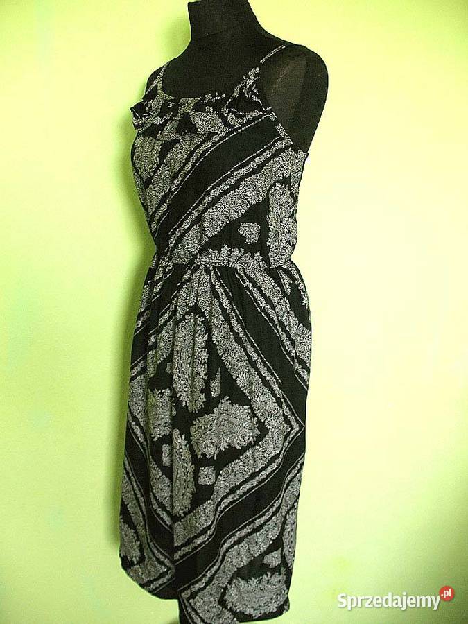 Sukienka cienka wiskoza 46 3XL biust 106 116 TU Siedlce