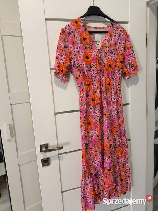 Sukienka damska w kwiaty She Clothes rozmiar SM Spódnice i sukienki Poznań