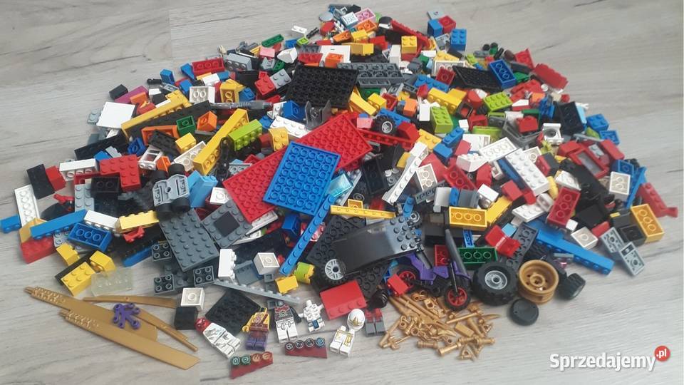 Klocki LEGO mix mieszane 1 w stanie figurki i Klocki Nowa Sól
