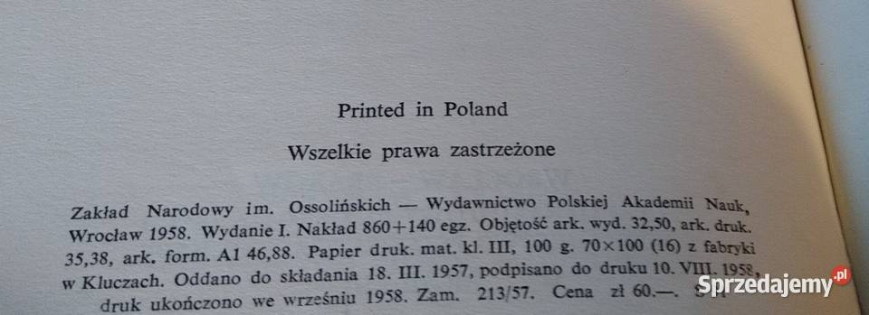 Wykłady poetyki Praecepta poetica Maciej Rok wydania 1958 Gdańsk