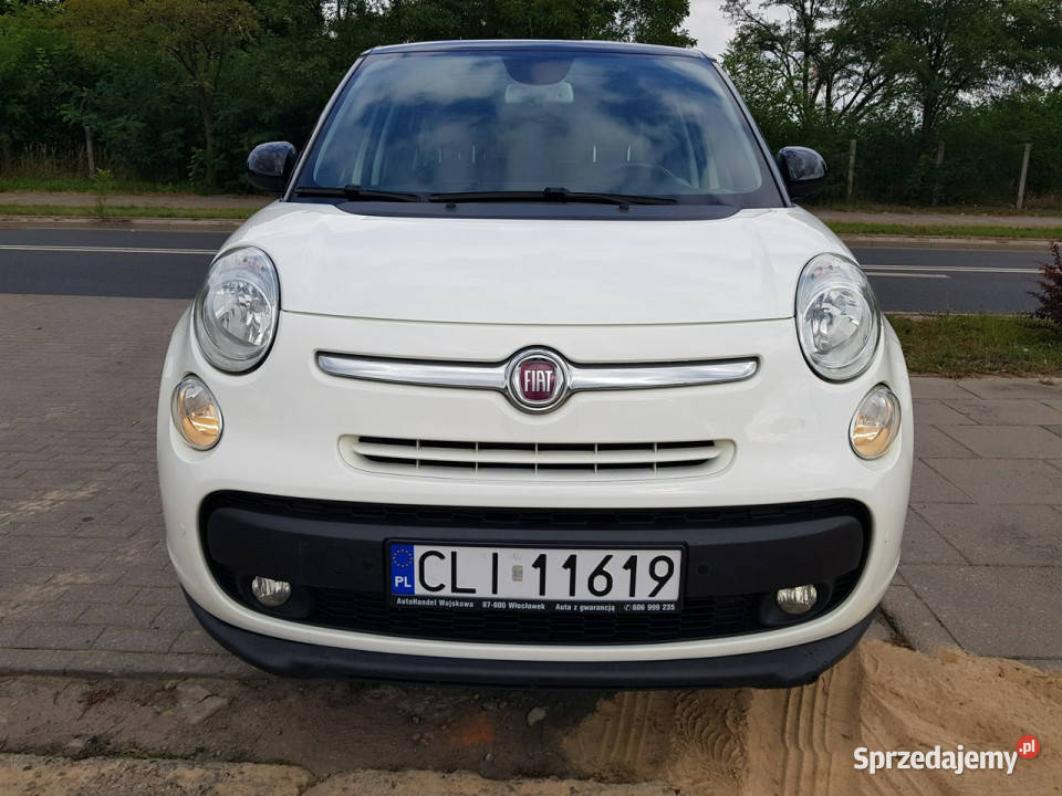 Fiat 500L 14 Benzyna Klimatronik Panorama nieuszkodzony 500L Włocławek