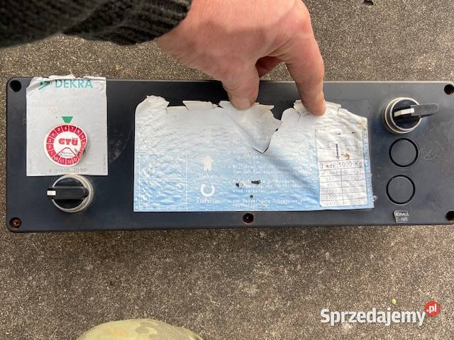 Sterowanie Płytka Windy Dautel Hubfix Bar Wyposażenie elektryczne lubuskie