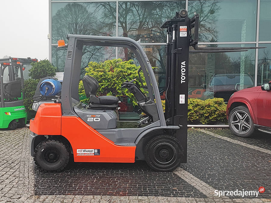 Wózek widłowy Toyota 028FGF20 2 t hilo 37 m LPG małopolskie Kęty