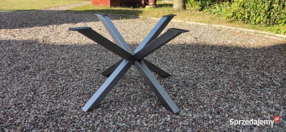 Stelaż Pająk stal szczotkowana Meble Warszawa