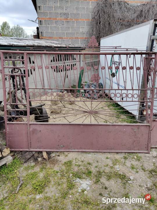 Brama wjazdowa skrzydłowa Sochaczew