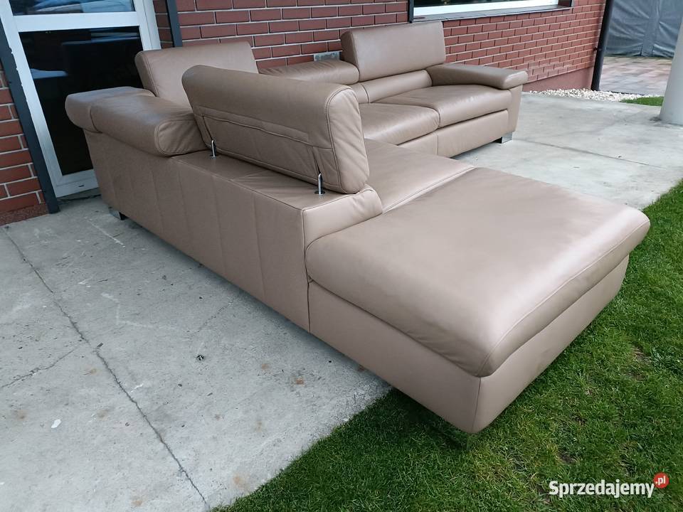 Sprzedam narożnik ze skóry Konin sprzedam