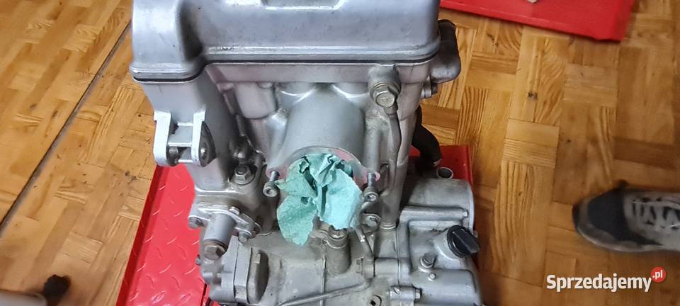 Kawasaki KLX 650 R silnik kompletny sprawny film Silniki Warszawa