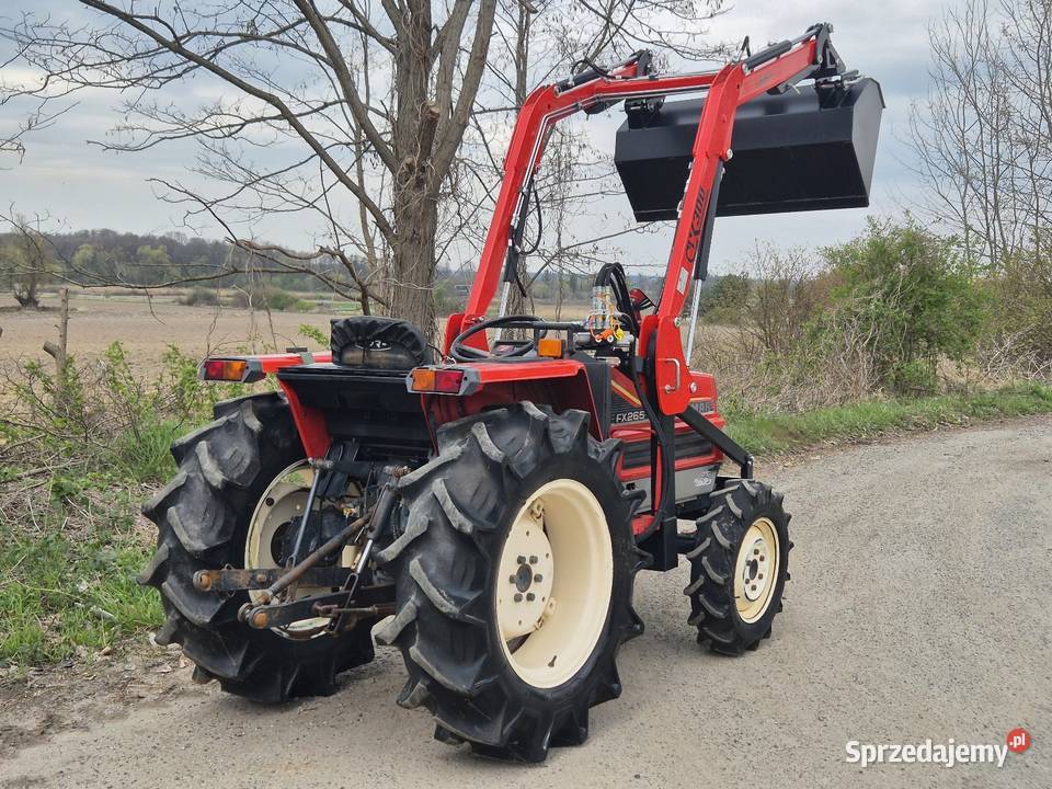 Traktorek YANMAR FX265D 26 44 Wspomaganie Napęd 4x4 Yanmar Małuszyn