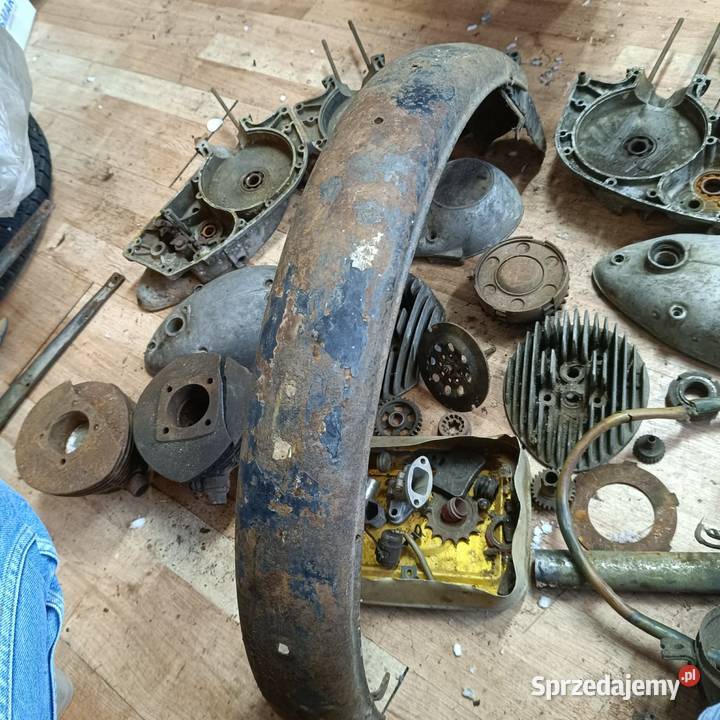 Silniki części K55 Moskwa 125 Mińsk DKW Rt125 lubelskie