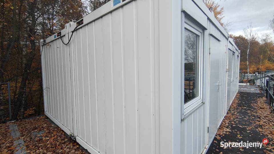 Kontener biurowy 5x9 m 45m2 podwójny ocieplany małopolskie Kraków