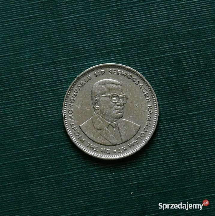 MAURITIUS 1 rupia 1987 Gliwice