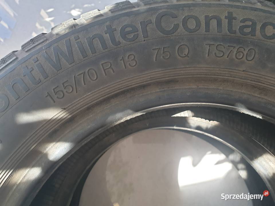 Opona Continental ContiWinterContact 15570R13 Dobre Miasto