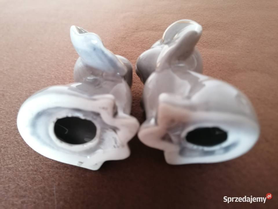 Słoniki porcelanowe paraDwie figurki wys10 Łódź