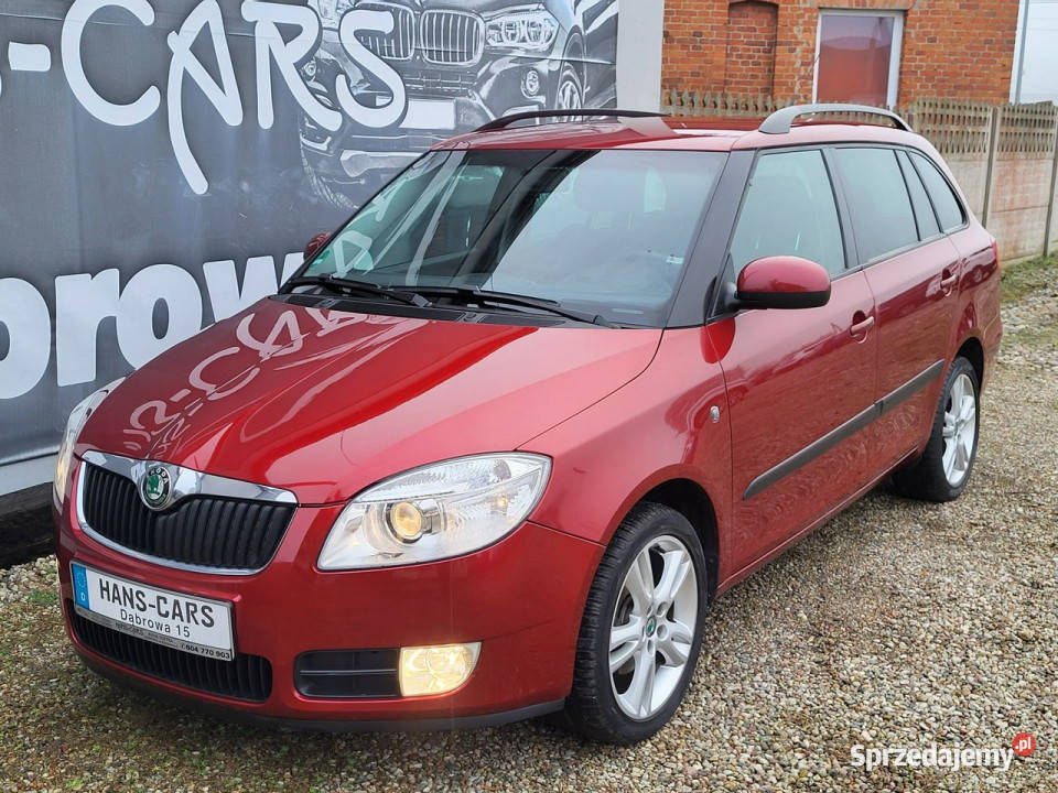 koda Fabia klimatronikalutempomatsuper stan II Rok produkcji 2008 Dąbrowa