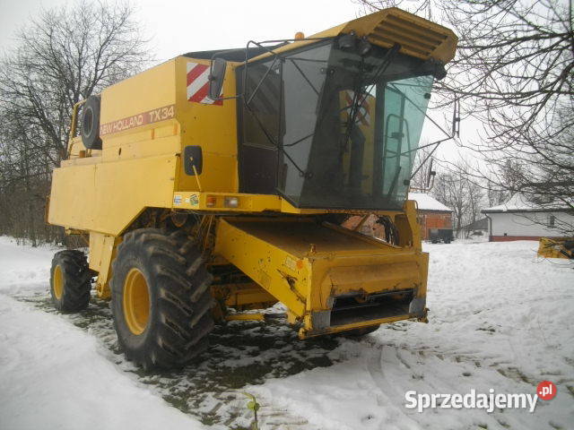 kombajn holland Tx tx34 Hydro92 Zbożowe lubelskie Lublin