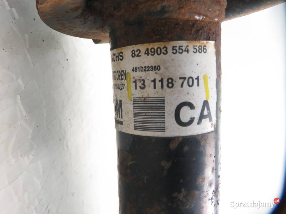 MCPERSON LEWY PRZEDNI OPEL VECTRA C 18 16V osobowe