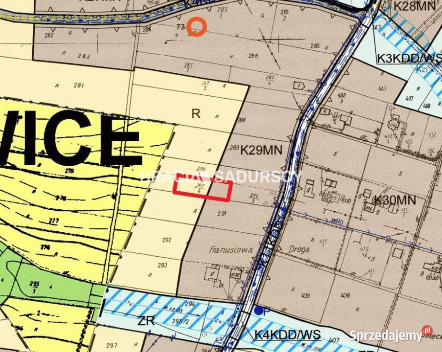 Działka 1000m2 Sławkowice