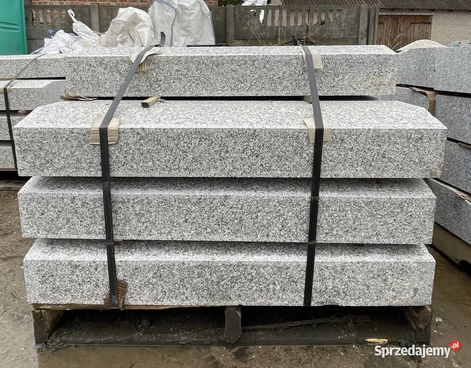 KRAWĘŻNIK DROGOWY GRANITOWY 15x30 Płomieniowany Warszawa