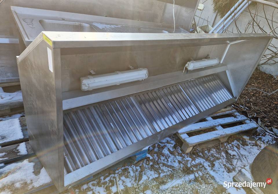 OKAP GASTRONOMICZNY Z FILTRAMI 27010052 Ostrów Wielkopolski sprzedam