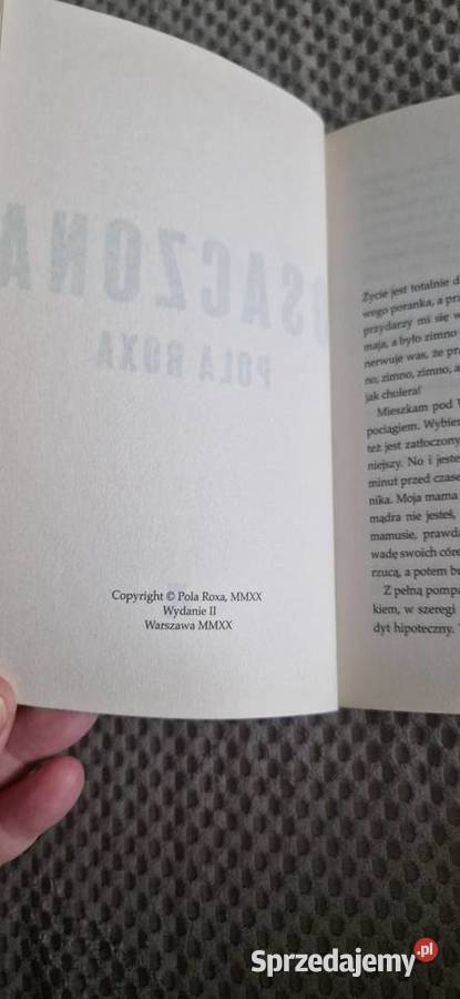 Osaczona Pola Roxa książka małopolskie