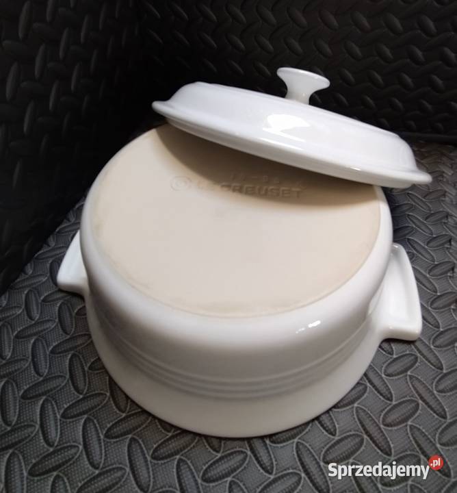 Le Creuset duży biały garnek do gotowania Radlna
