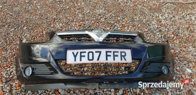 OPEL CORSA D ZDERZAK PRZEDNI PRZÓD HALOGENY wielkopolskie