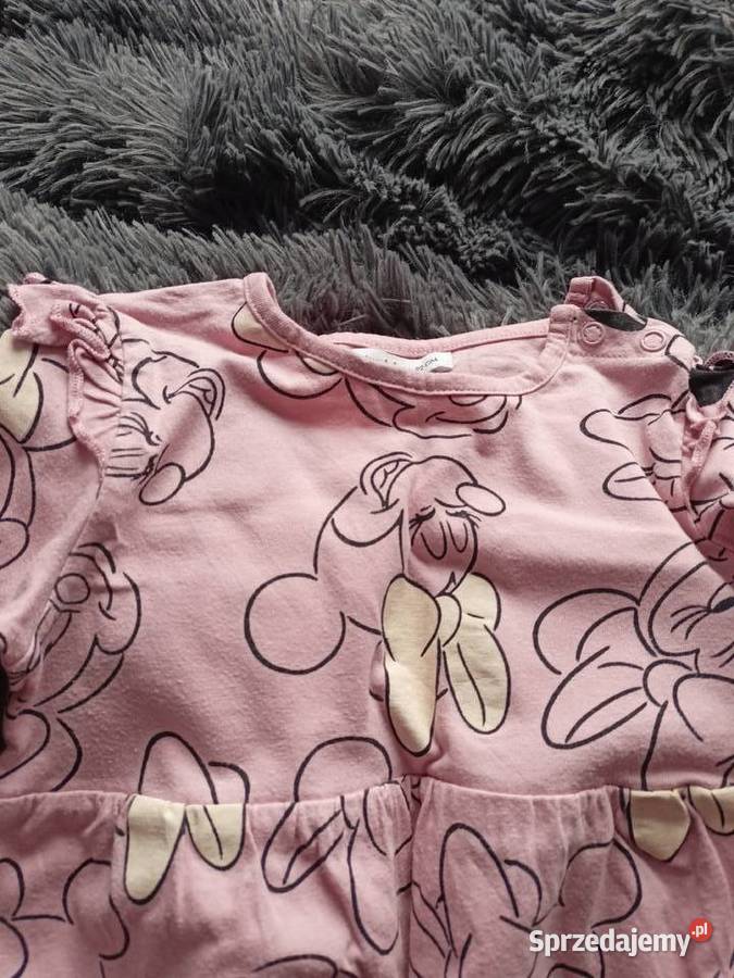 Śliczna sukienka na długi rękaw rozmiar 92 kujawsko-pomorskie Włocławek