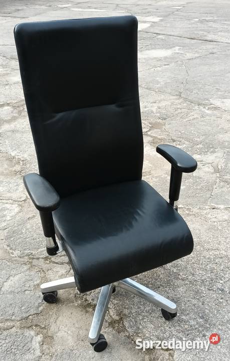 Fotel gabinetowy ekoskóra stan Wrocław