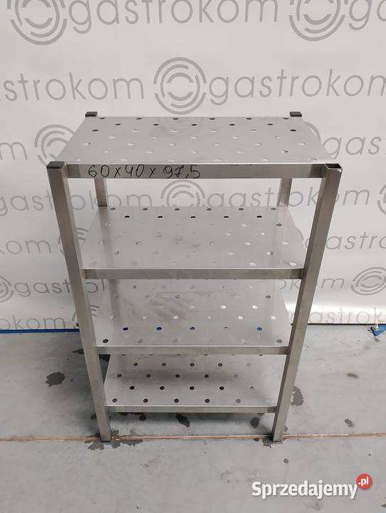 Regał nierdzewny ociekowy 60x40x9750 dolnośląskie Wrocław sprzedam