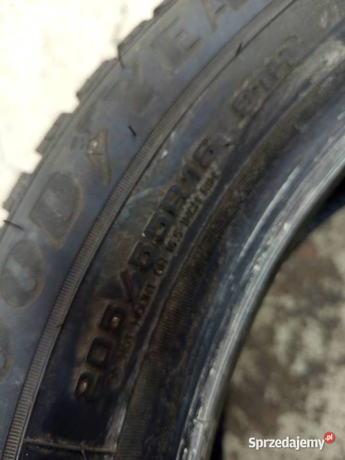 Goodyear ultra grup 205 55 16 ms stan całoroczne podkarpackie Rzeszów