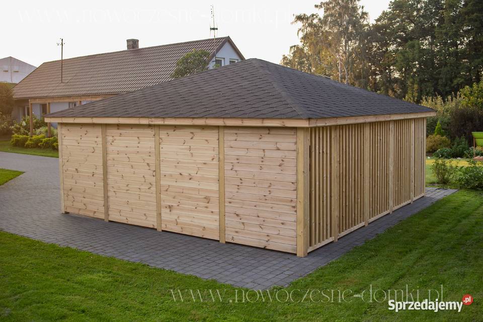 Wiata Samochodowa Drewniana San Ariano XL 6x6m Rzeszów