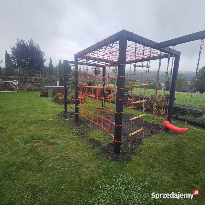 SIŁOWNIA OGRODOWA PLAC ZABAW METALOWY MAŁPI GAJ Dla Dziecka małopolskie Nowy Sącz