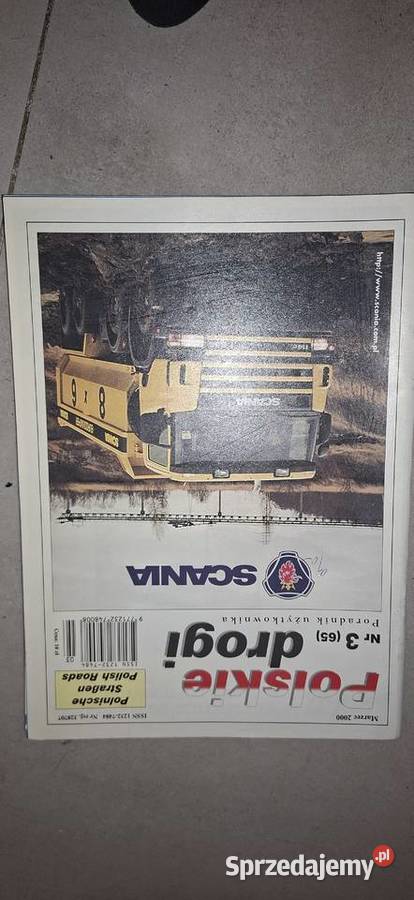 Kolekcjonerski zestaw Polskie Drogi 2000 Scania