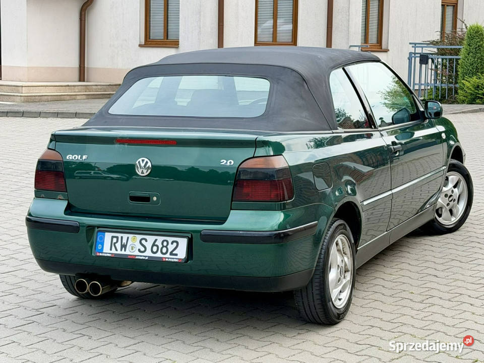Volkswagen Golf Cabrio 20i 115 Serwisowany 115KM Zwoleń