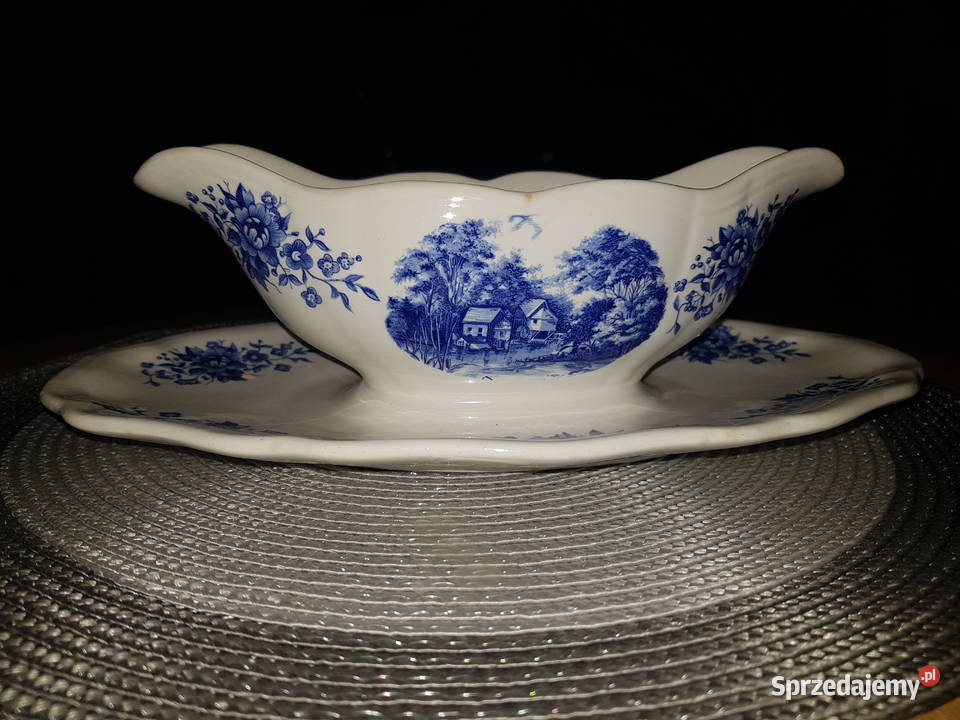 Sosjerka Porcelana Francuska Sarreguemines Wyposażenie wnętrz sprzedam