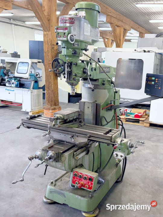 Frezarka BRIDGEPORT series 1 2HP imadło odczyty Zabór