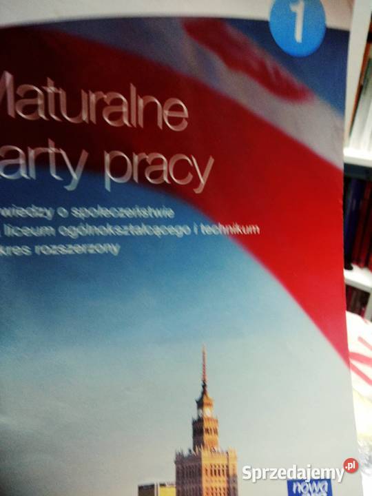 Maturalne karty wos wiedza o społeczeństwie mazowieckie Warszawa sprzedam