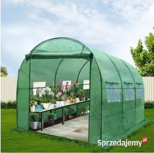 TUNEL foliowy OGRODOWY zielony UV4 3x2x2m 6m2 Kielce
