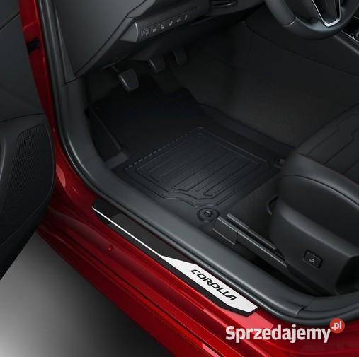 TOYOTA Corolla Dywaniki gumowe komplet czarne Kąty Wrocławskie