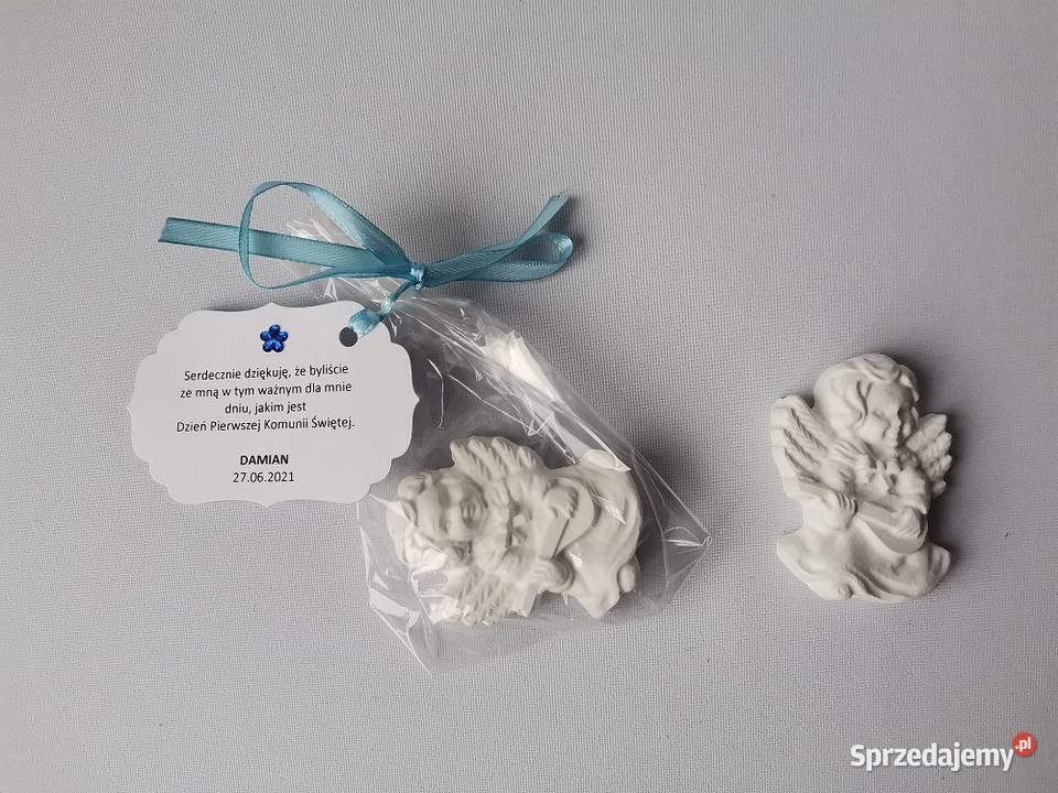 Podziękowania Komunia Aniołek Chłopiec A1 Poznań