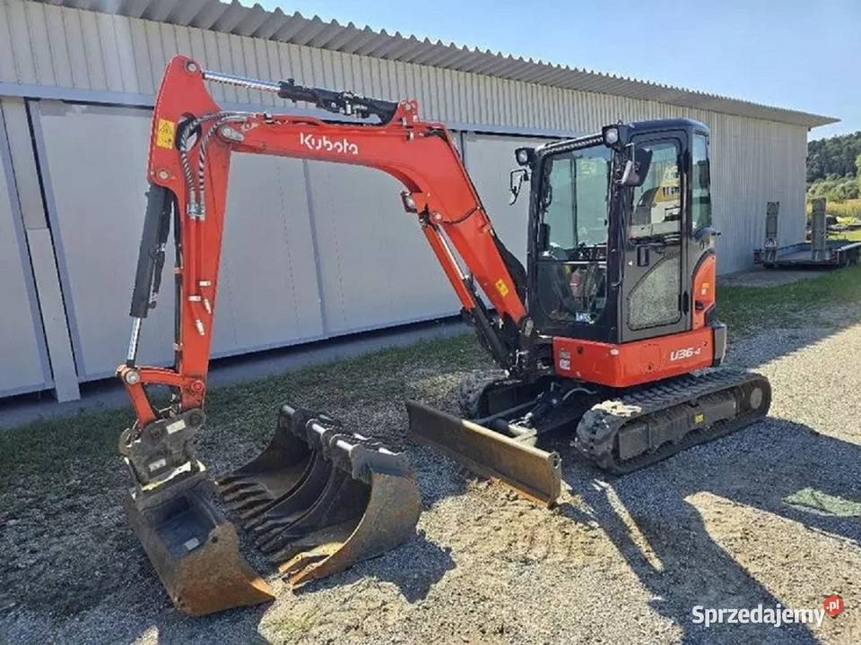 top stan minikoparki 2017 Kubota U 36 4 KLIMA Warszawa