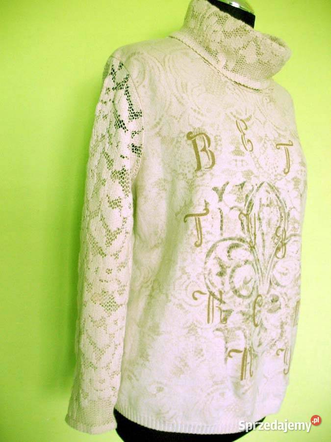 Bluzka sweter z golfem 44 2xl biust 114 Italia Siedlce