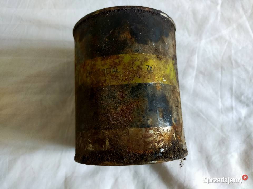 Puszka smarze PRL zachodniopomorskie Połczyn-Zdrój