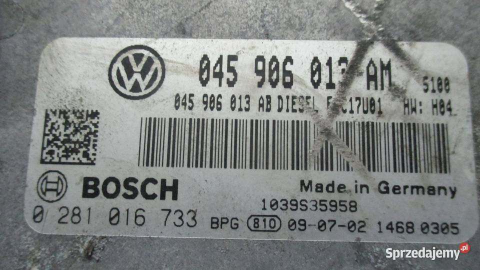 SEAT IBIZA IV 14 TDI 09r sterownik komputer osobowe sprzedam