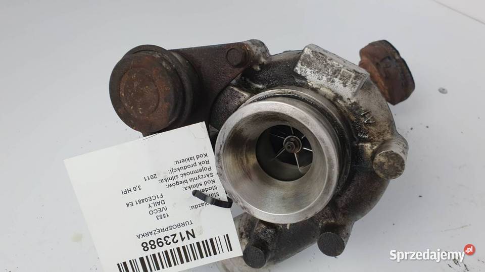 TURBOSPRĘŻARKA 50C15 30HPI 145 DAILY 50C15 Lipno