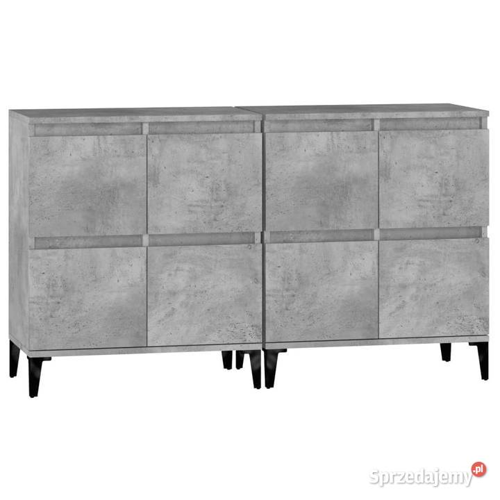 Komody 2 szarość betonu 60x35x70 WM3185763 mazowieckie Warszawa